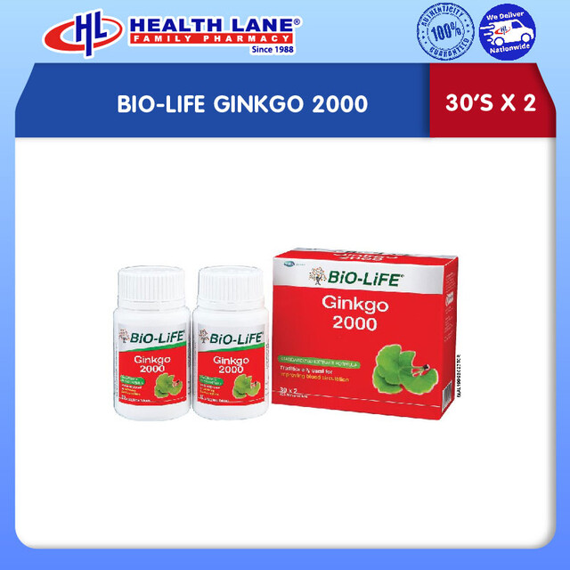 BIO-LIFE GINKGO 2000 (30'SX2)